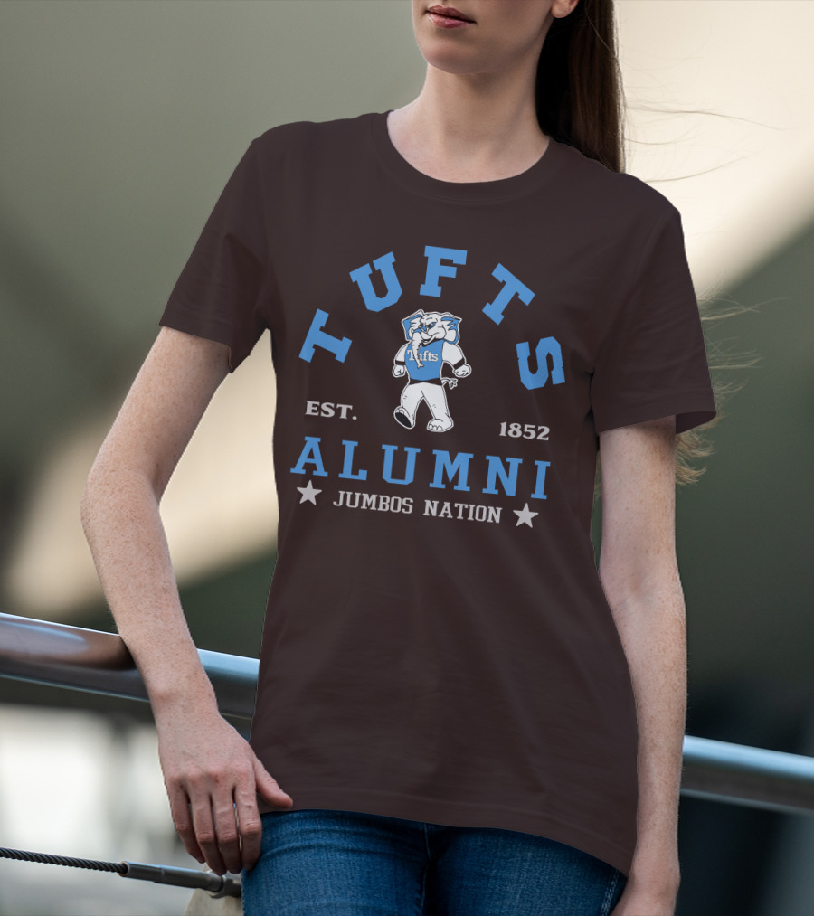 Tufts Alumni Jumbos Nation Est. 1852 T-Shirt