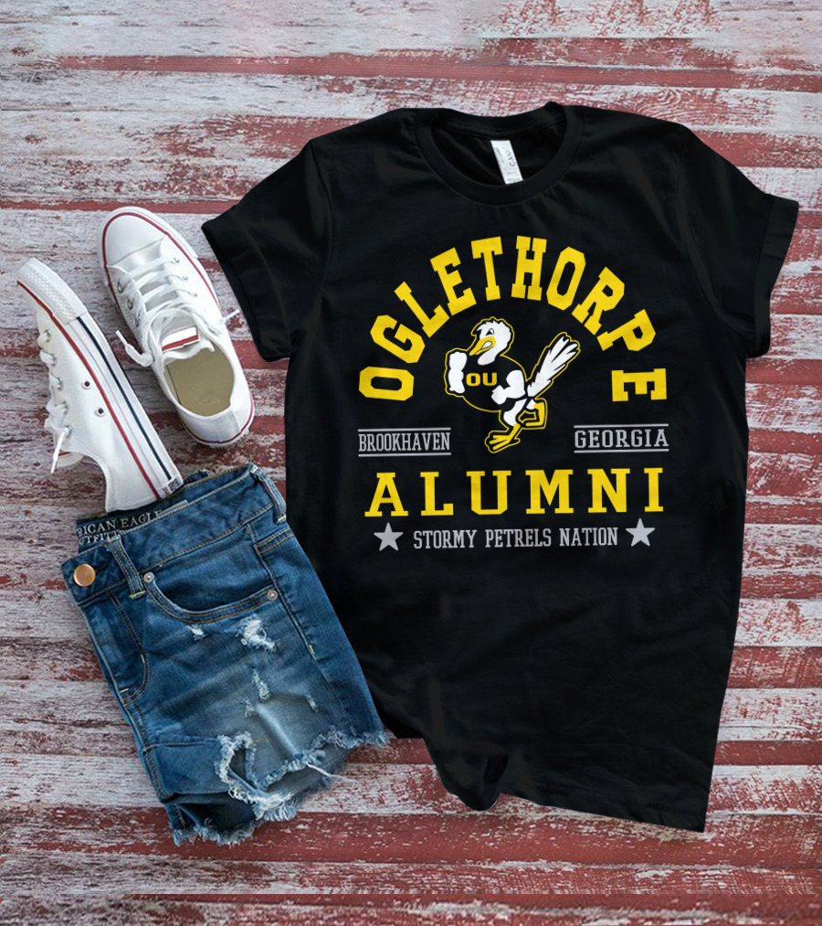 Oglethorpe Alumni Brookhaven Georgia Stormy Petrels Nation T-Shirt