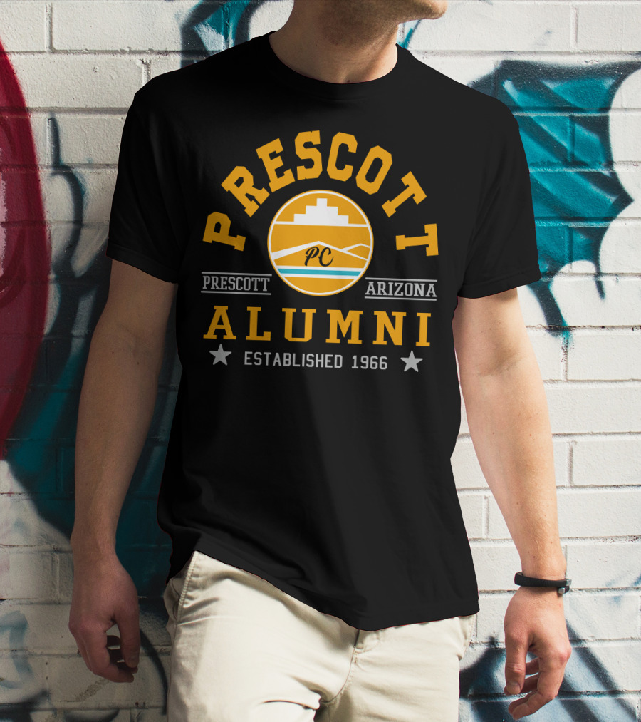 Prescott Alumni Arizona PC Established 1966 T-Shirt