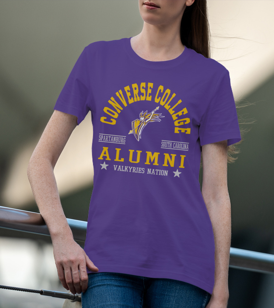 Converse College Alumni Valkyries Nation Spartanburg South Carolina T-Shirt