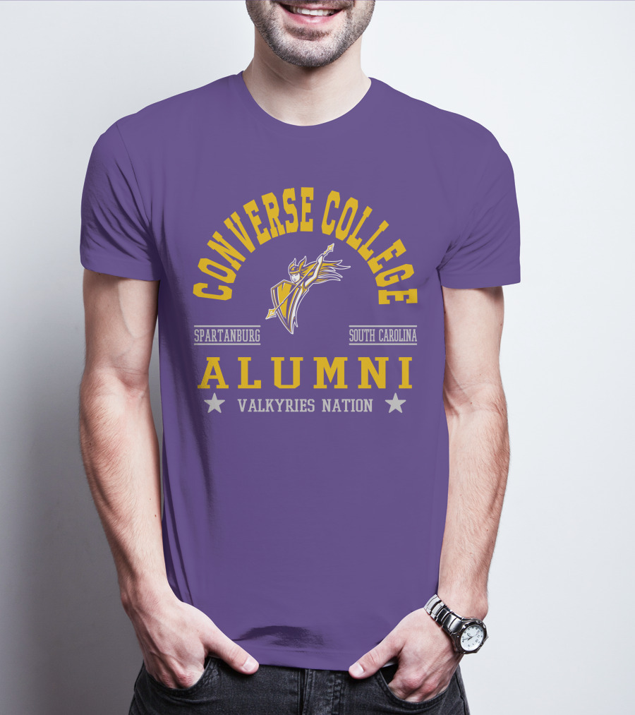 Converse College Alumni Valkyries Nation Spartanburg South Carolina T-Shirt