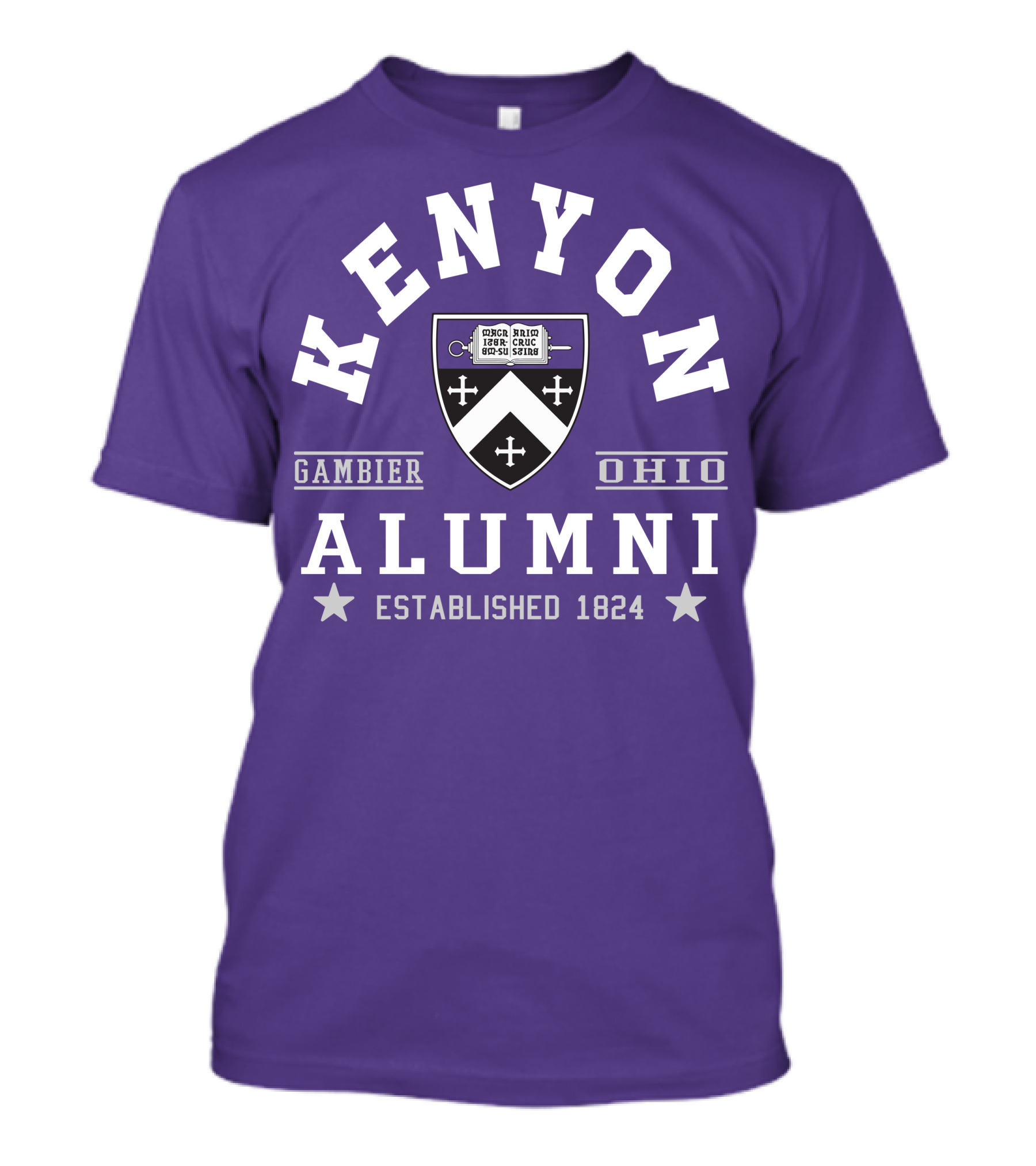 Kenyon College Alumni Gambier Ohio Established 1824 T-Shirt