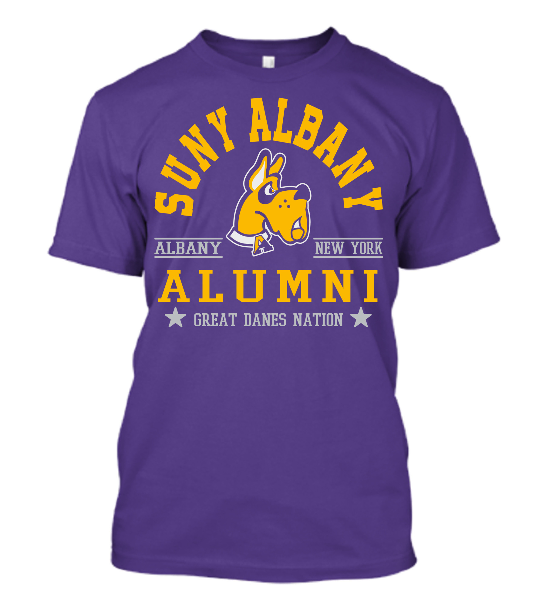 SUNY Albany Alumni Great Danes Nation New York T-Shirt