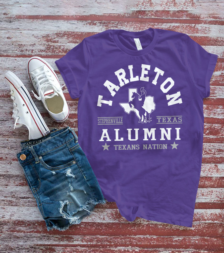 Tarleton Alumni Stephenville Texas Texans Nation T-Shirt