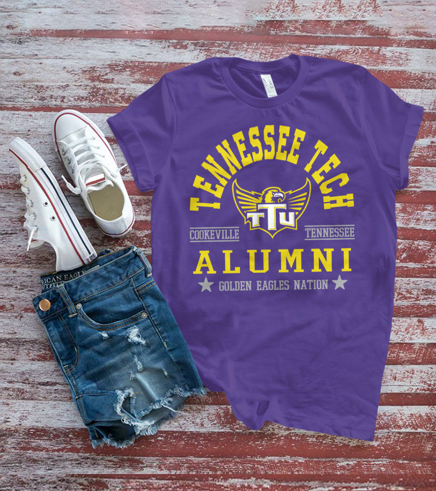 Tennessee Tech Alumni Cookeville Tennessee Golden Eagles Nation T-Shirt