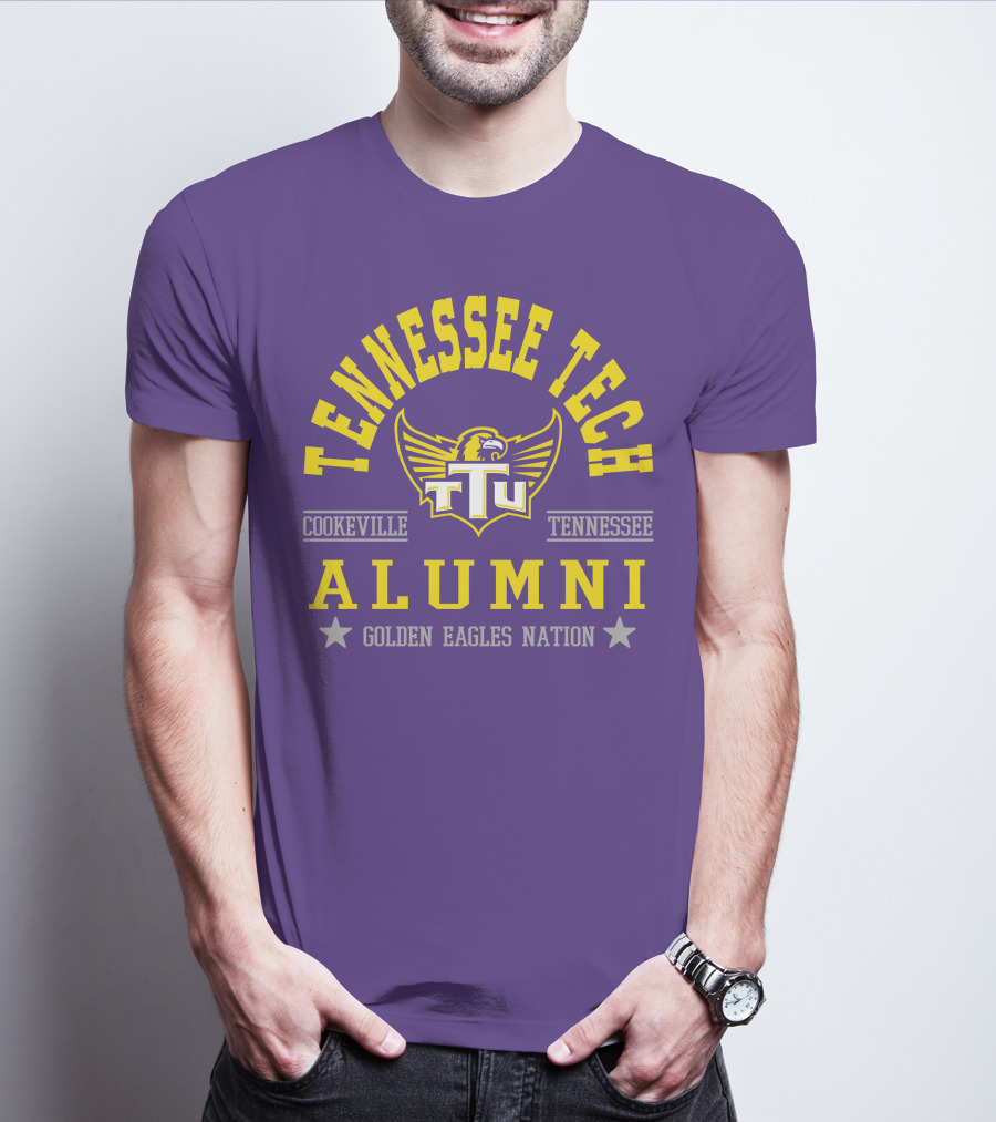 Tennessee Tech Alumni Cookeville Tennessee Golden Eagles Nation T-Shirt
