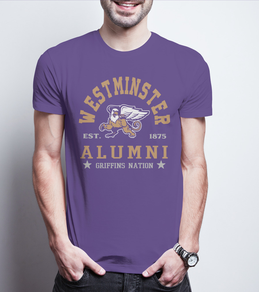 Westminster College Alumni Griffins Nation Est. 1875 T-Shirt