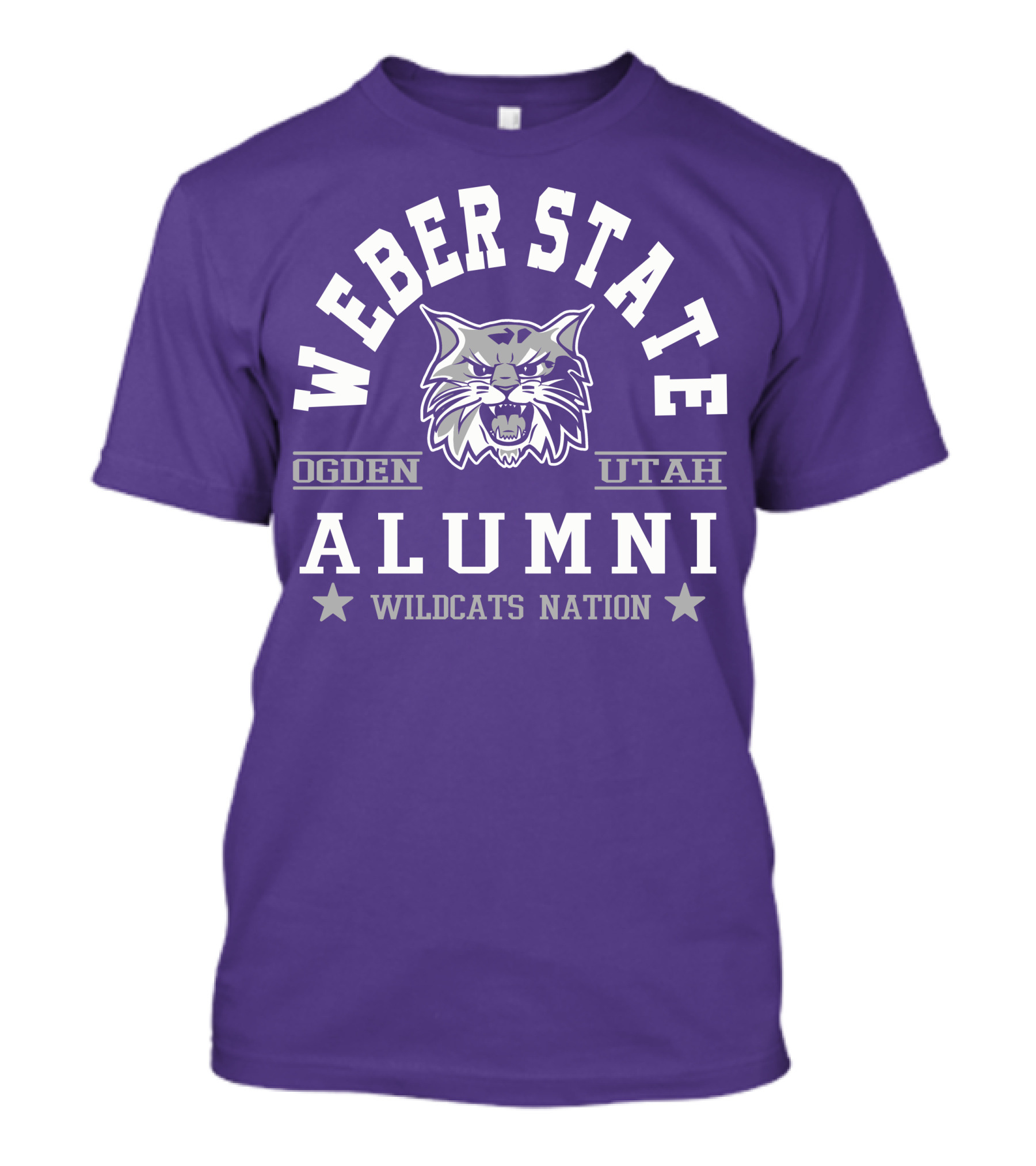 Weber State Alumni Wildcats Nation Ogden Utah T-Shirt