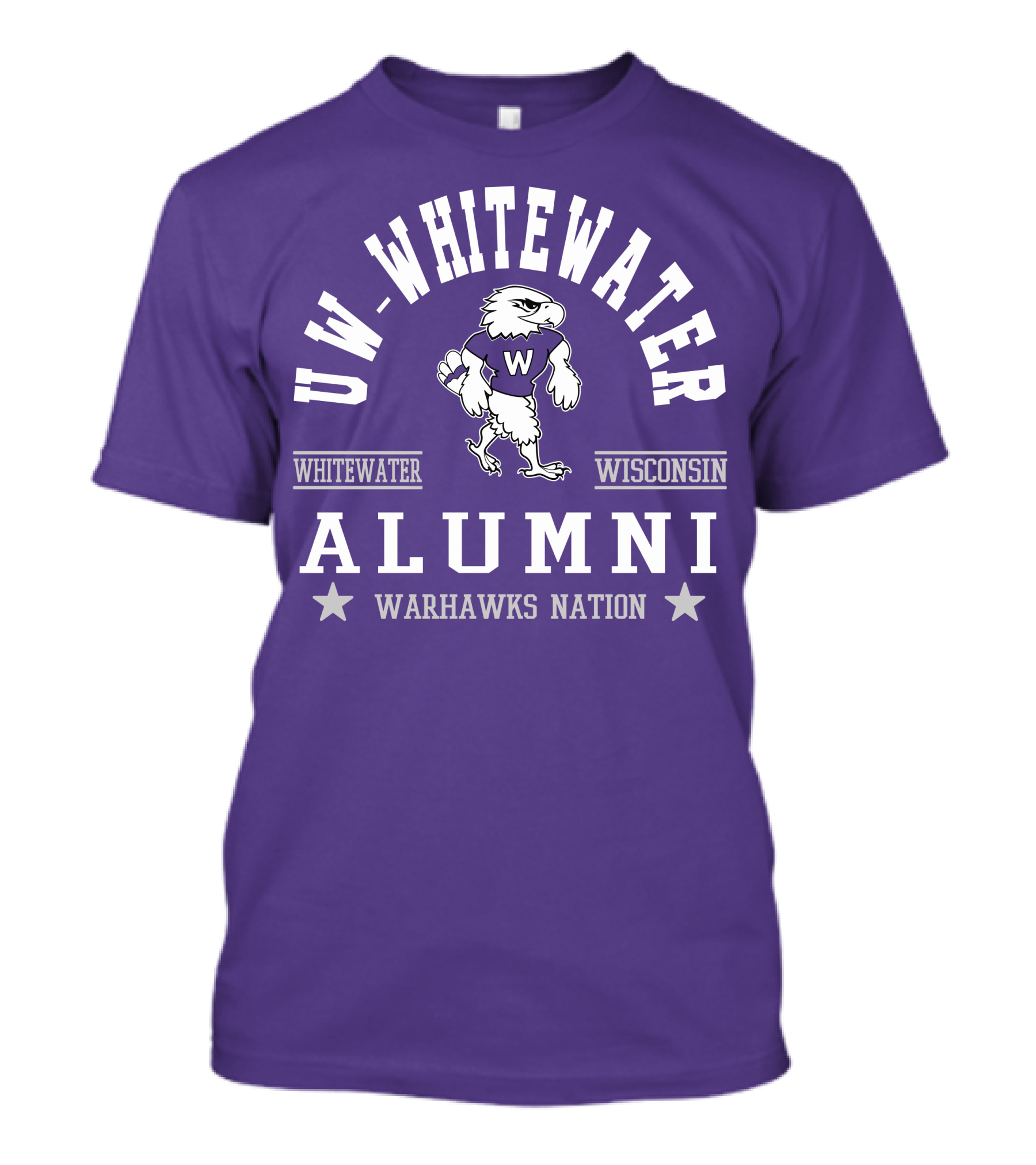 UW-Whitewater Wisconsin Alumni Warhawks Nation T-Shirt