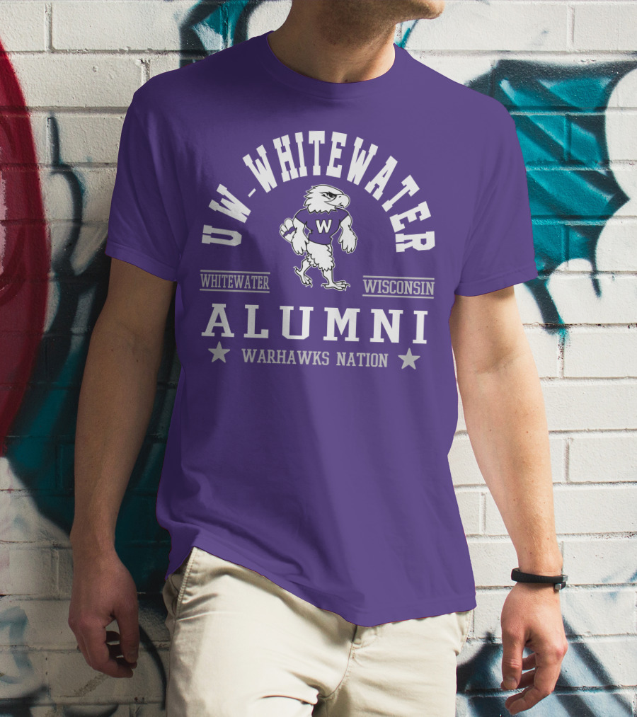 UW-Whitewater Wisconsin Alumni Warhawks Nation T-Shirt
