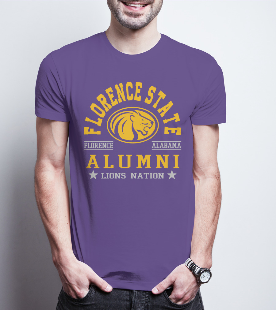 Florence State Alumni Lions Nation Florence Alabama T-Shirt