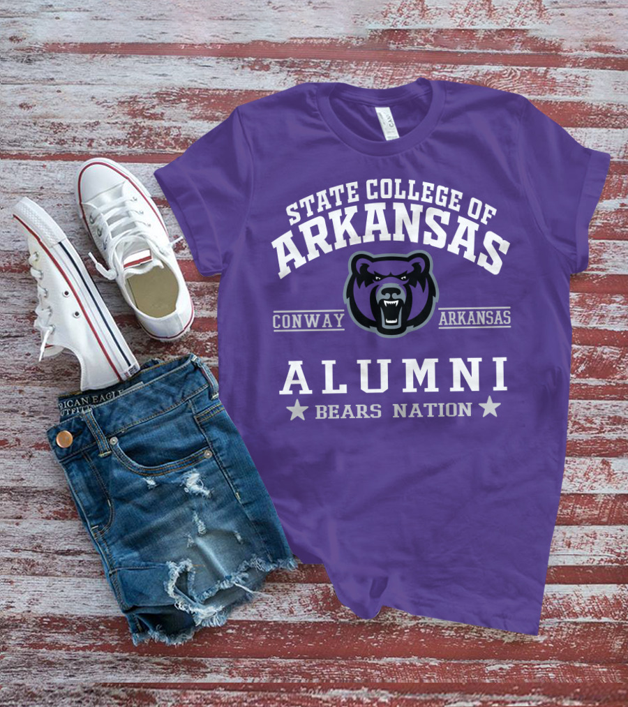 State College Of Arkansas Conway Alumni Bears Nation T-Shirt