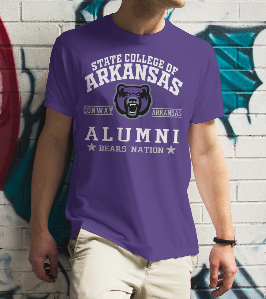 State College Of Arkansas Conway Alumni Bears Nation T-Shirt