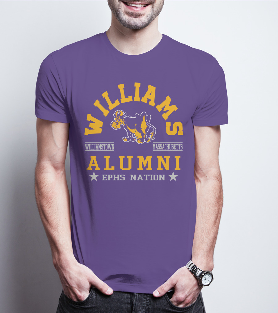 Williams College Alumni Williamstown Massachusetts Ephs Nation T-Shirt