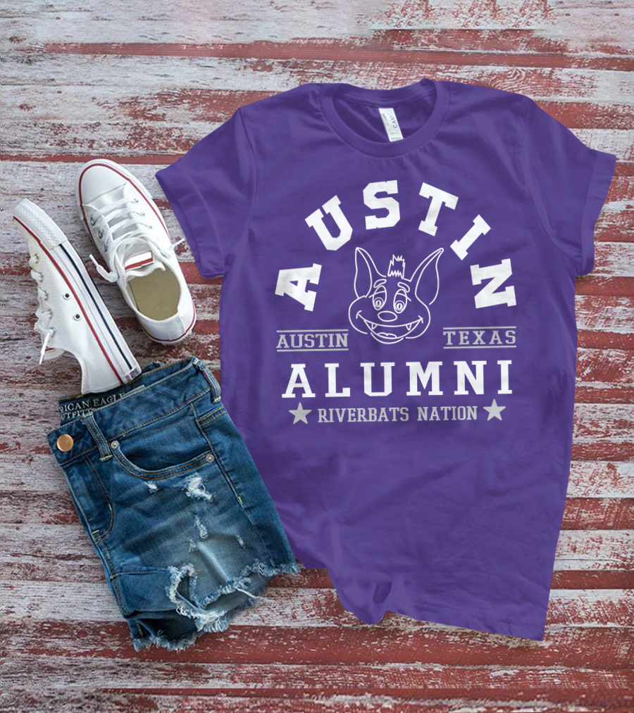 Austin Texas Alumni Riverbats Nation T-Shirt