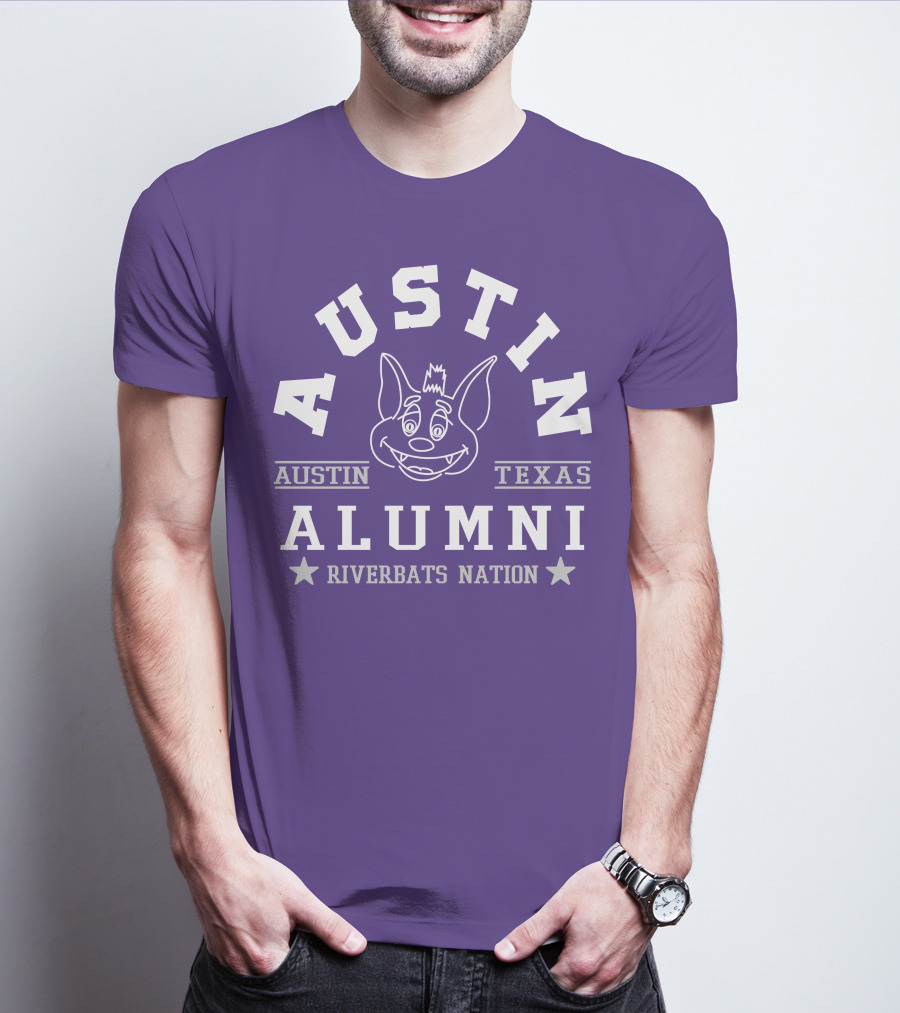 Austin Texas Alumni Riverbats Nation T-Shirt