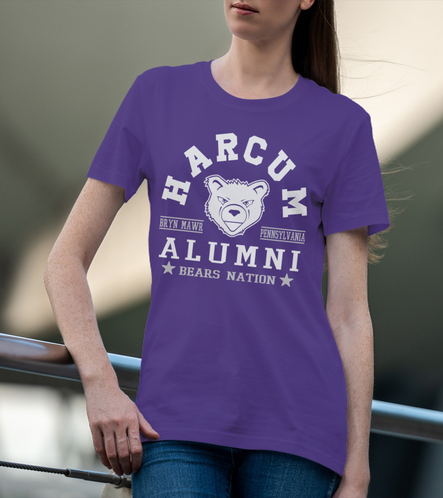 Harcum College Alumni Bears Nation Bryn Mawr Pennsylvania T-Shirt