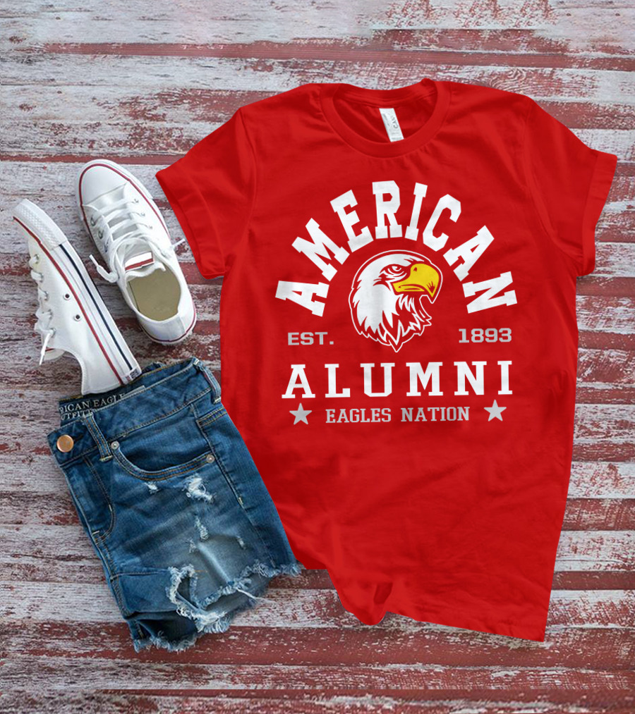 American Alumni Eagles Nation Est. 1893 T-Shirt
