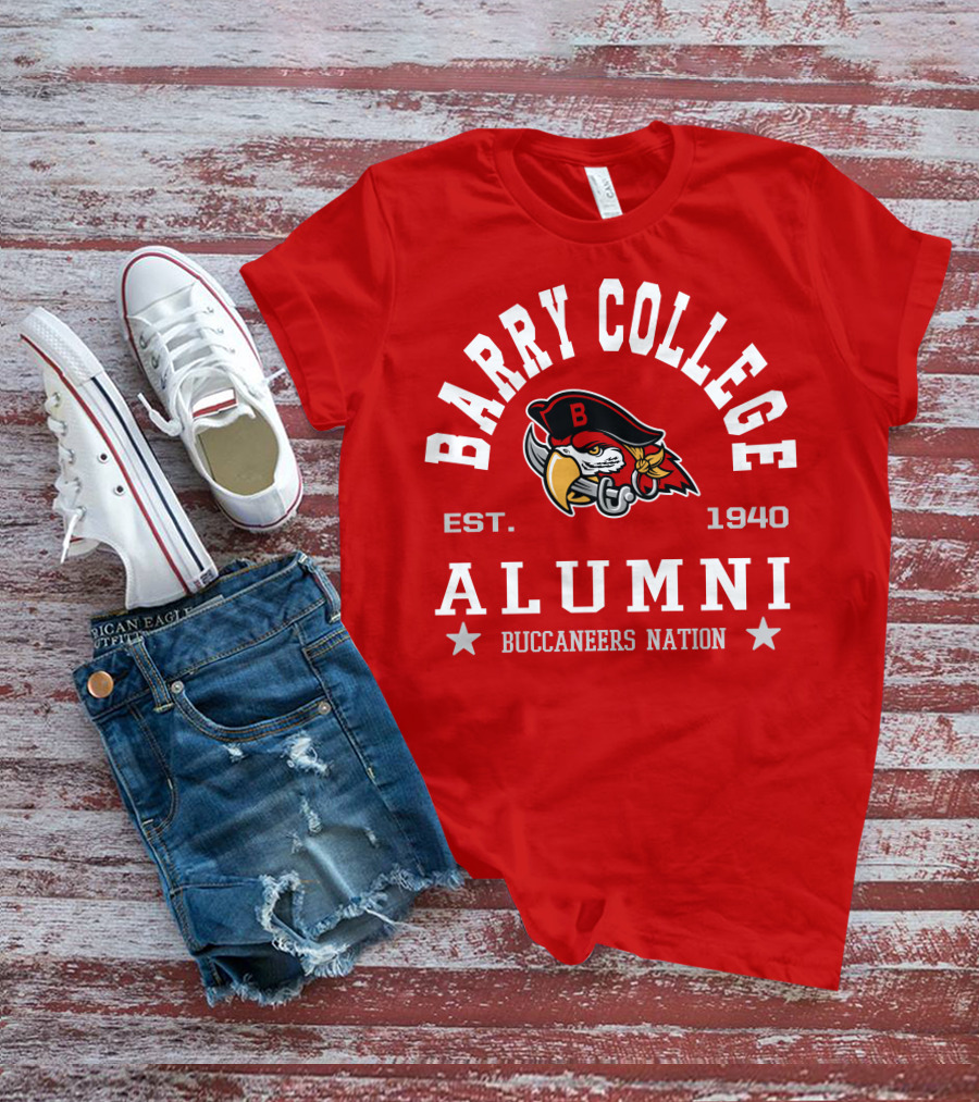 Barry College Alumni Buccaneers Nation Est. 1940 T-Shirt