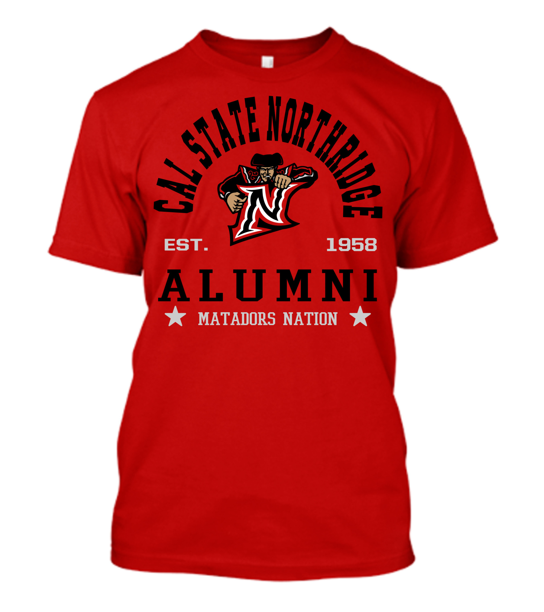 Cal State Northridge Alumni Matadors Nation Est. 1958 T-Shirt