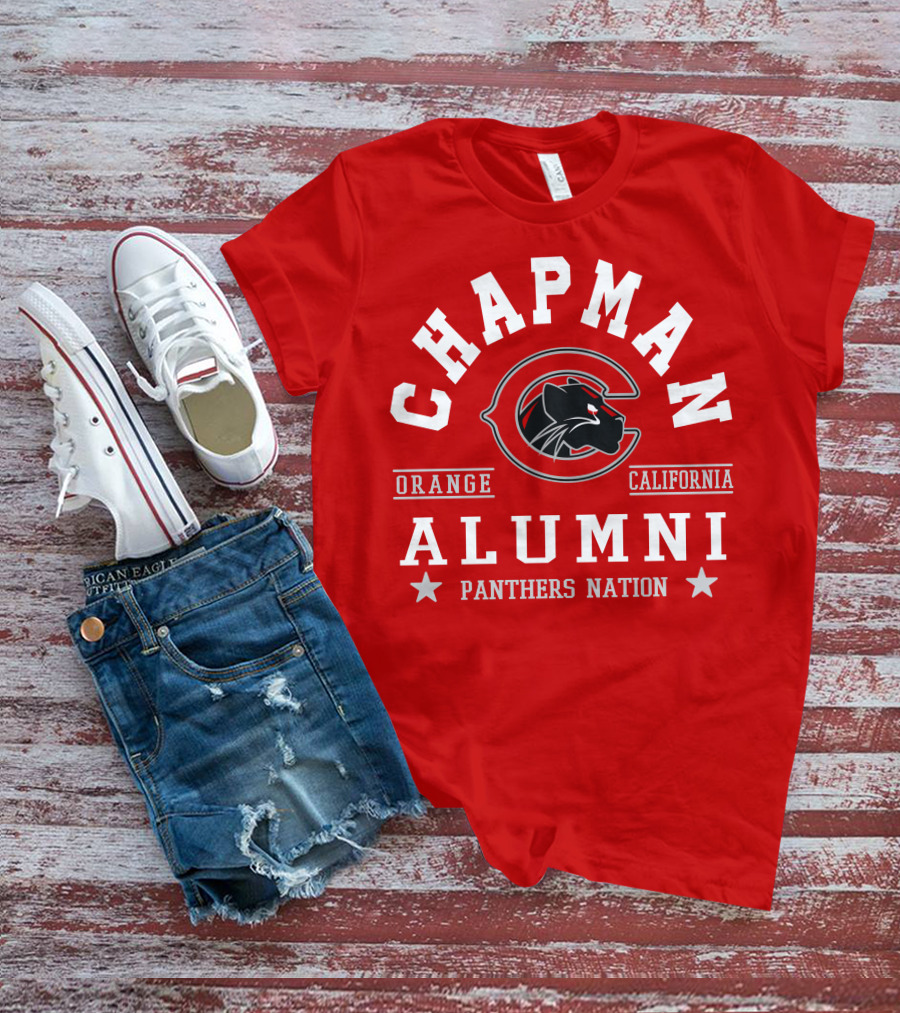 Chapman Alumni Panthers Nation Orange California T-Shirt