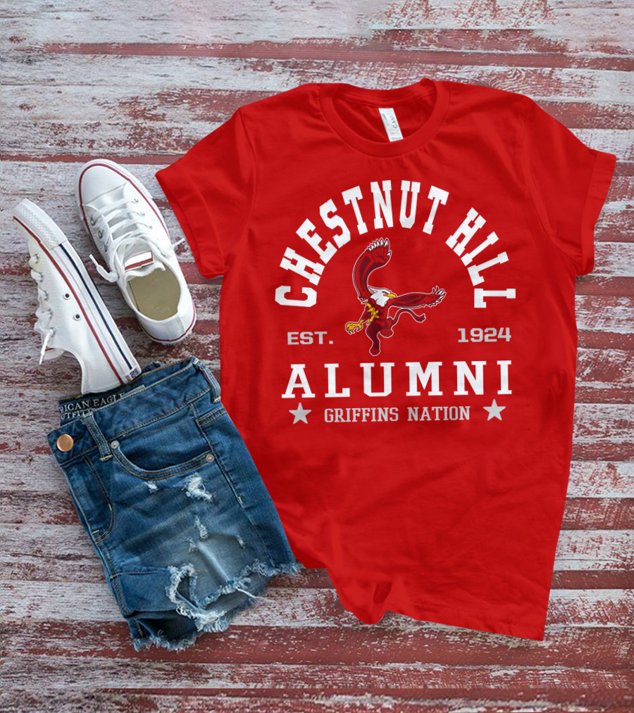Chestnut Hill Alumni Griffins Nation Est. 1924 T-Shirt