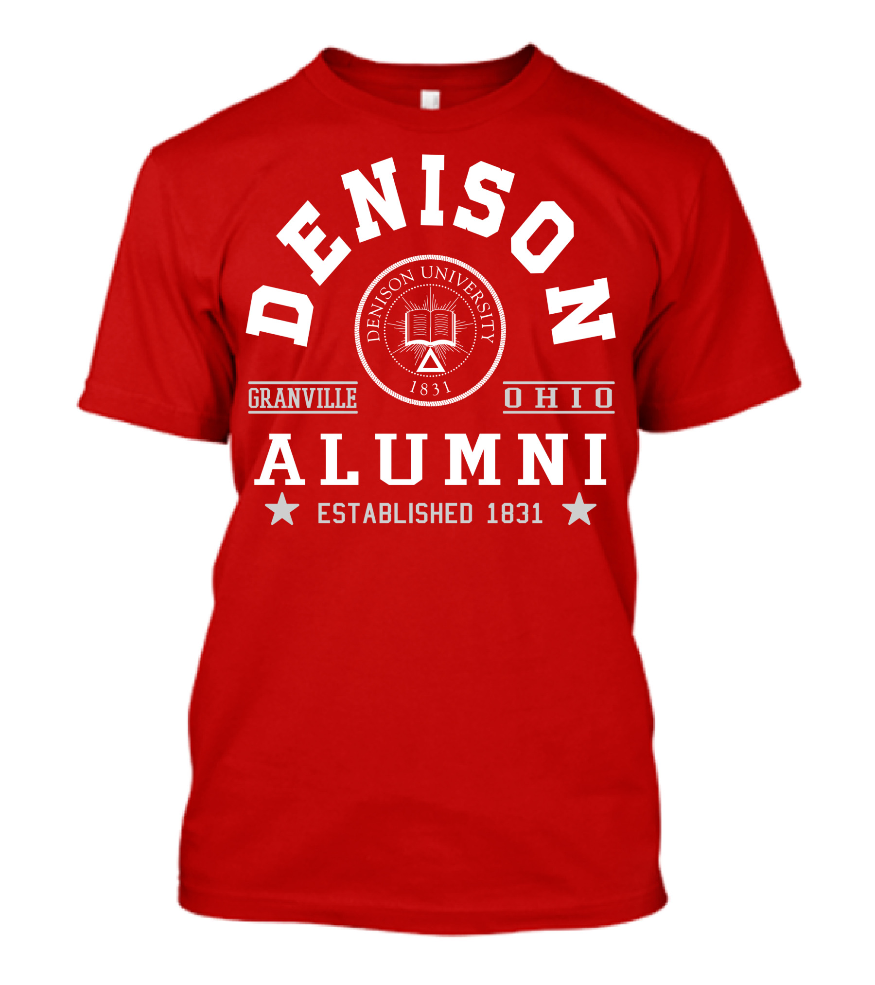 Denison University Granville Ohio Alumni Established 1831 T-Shirt