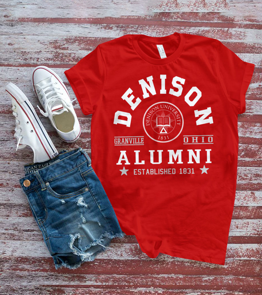 Denison University Granville Ohio Alumni Established 1831 T-Shirt