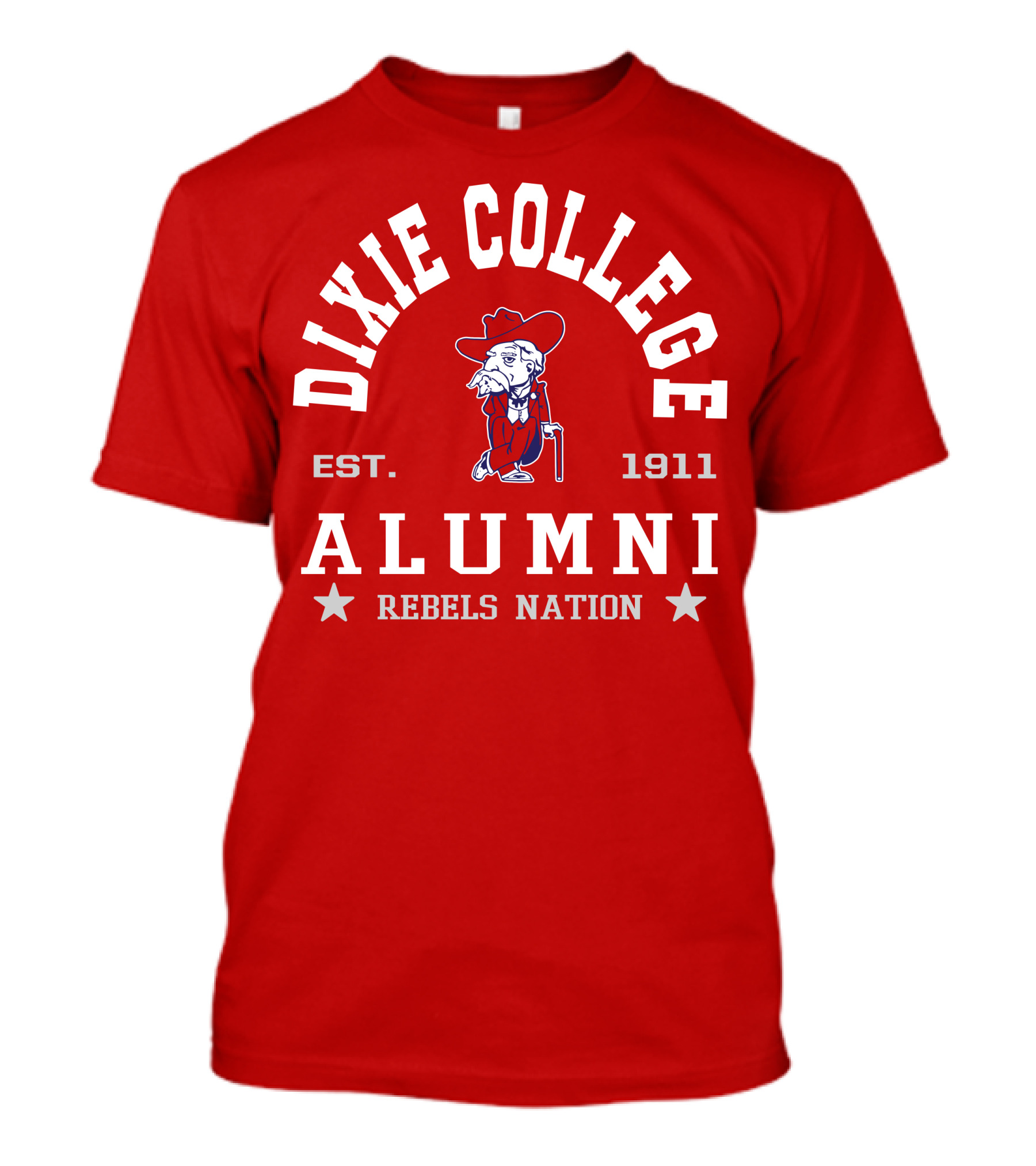 Dixie College Alumni Rebels Nation Est. 1911 T-Shirt