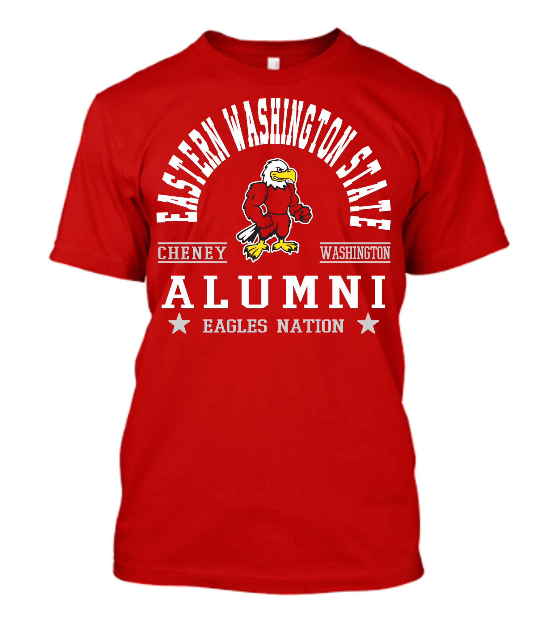 Eastern Washington State Cheney Alumni Eagles Nation T-Shirt