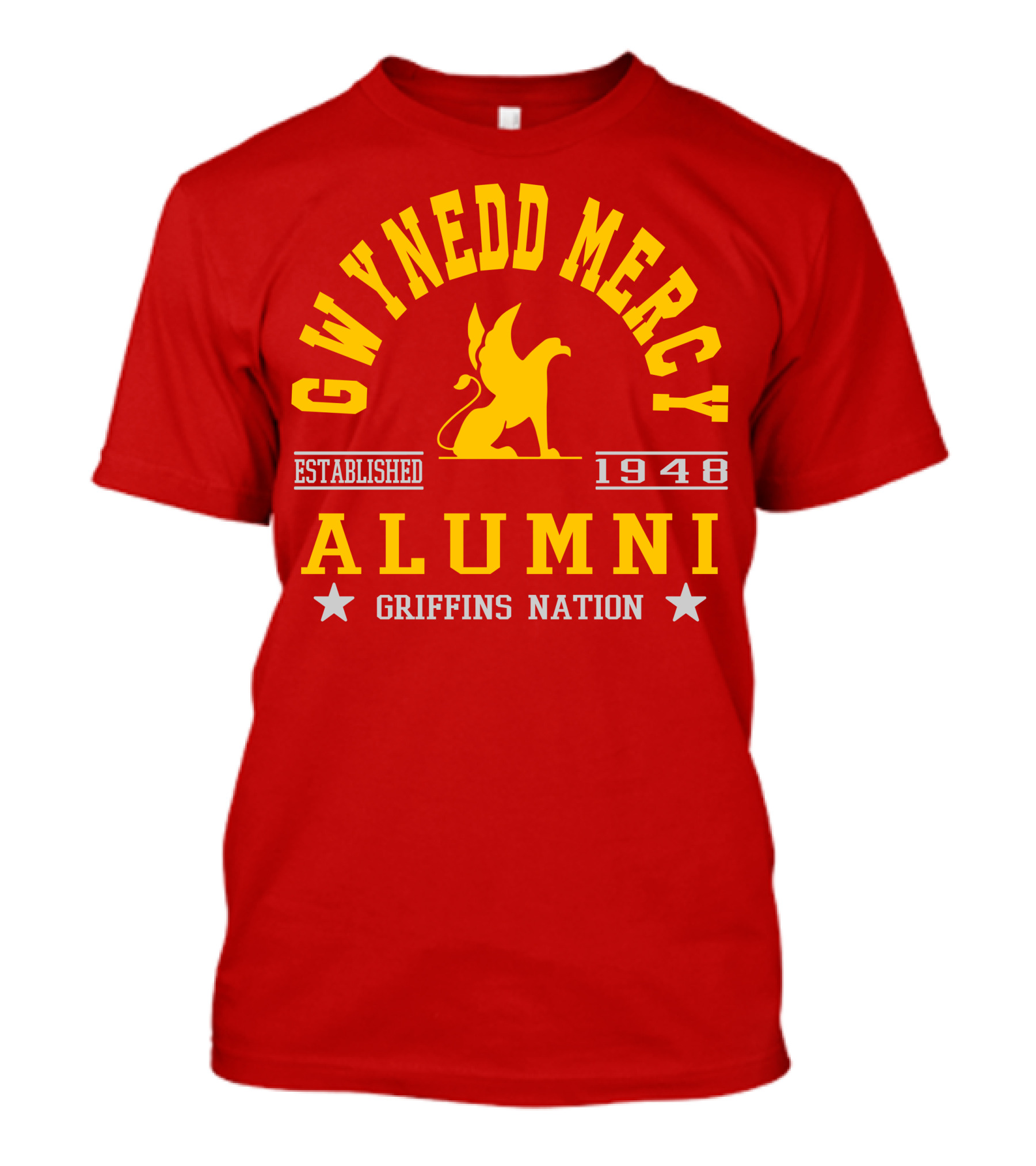 GWYNEDD MERCY ALUMNI ESTABLISHED 1948 GRIFFINS NATION T-Shirt