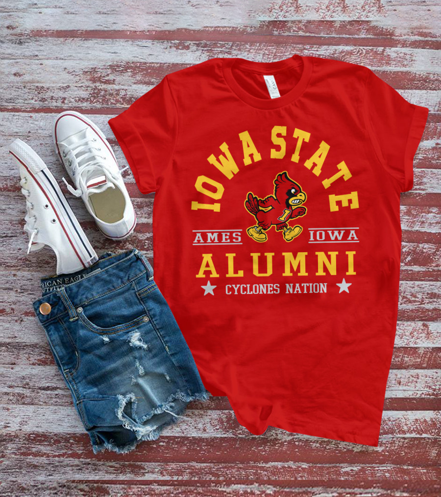 Iowa State Alumni Cyclones Nation Ames Iowa T-Shirt