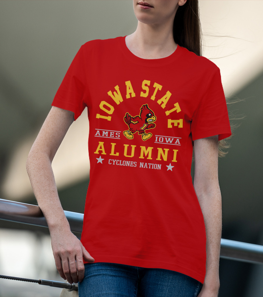 Iowa State Alumni Cyclones Nation Ames Iowa T-Shirt