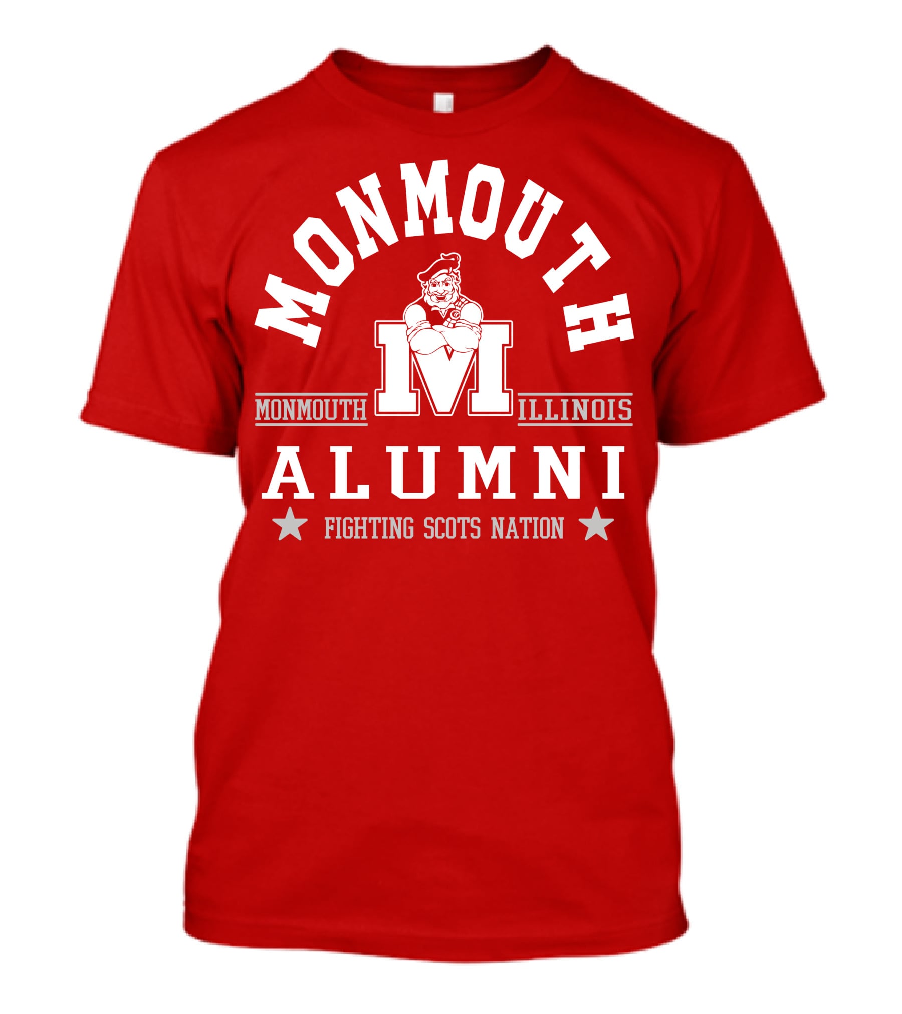 Monmouth College Alumni Fighting Scots Nation Illinois T-Shirt