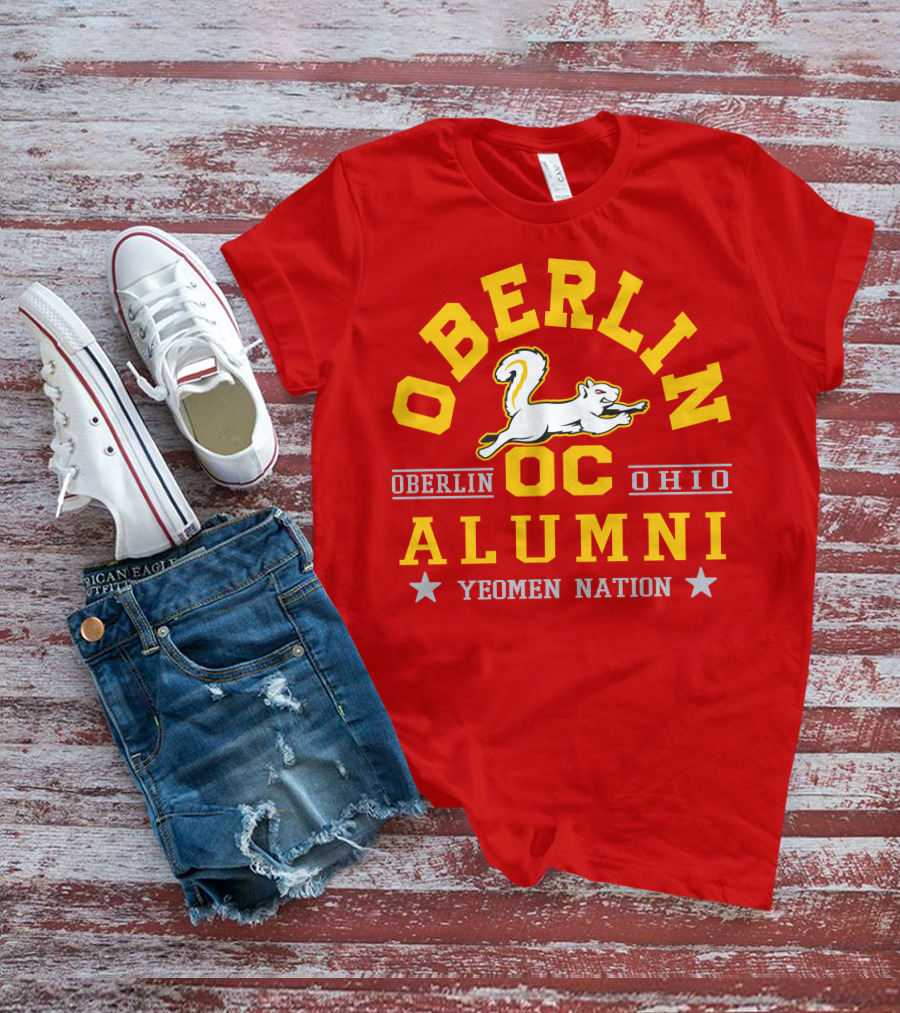Oberlin Ohio OC Alumni Yeomen Nation T-Shirt