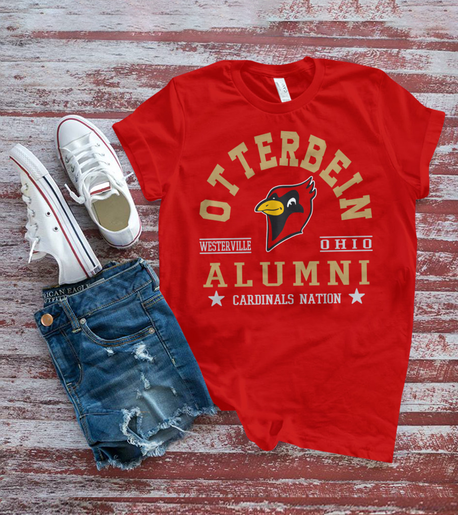 Otterbein Alumni Cardinals Nation Westerville Ohio T-Shirt