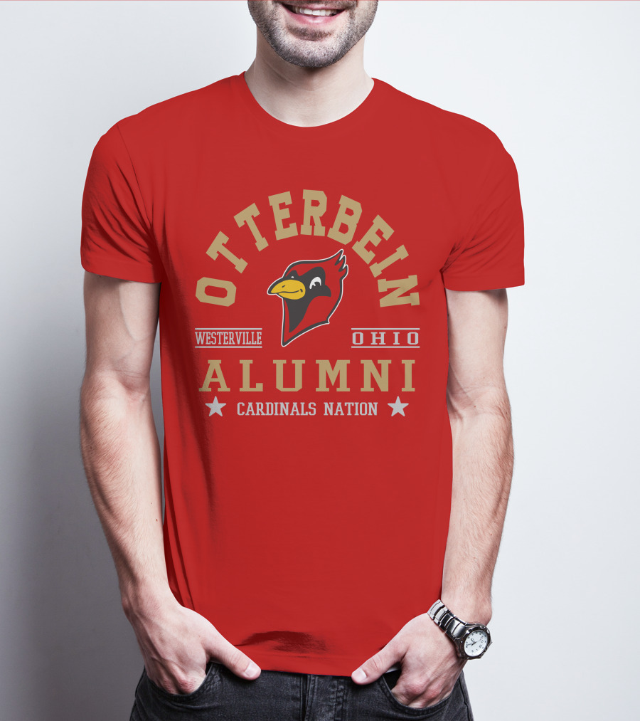 Otterbein Alumni Cardinals Nation Westerville Ohio T-Shirt