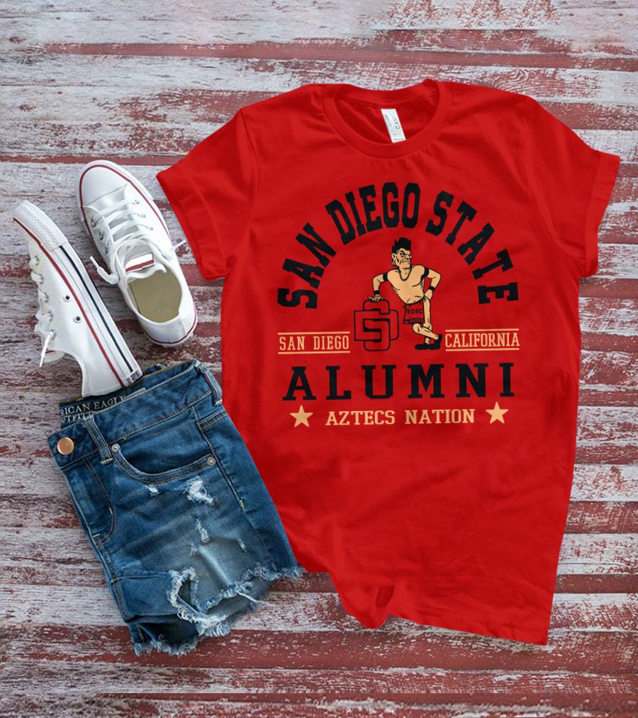 San Diego State Aztecs Alumni California Nation T-Shirt