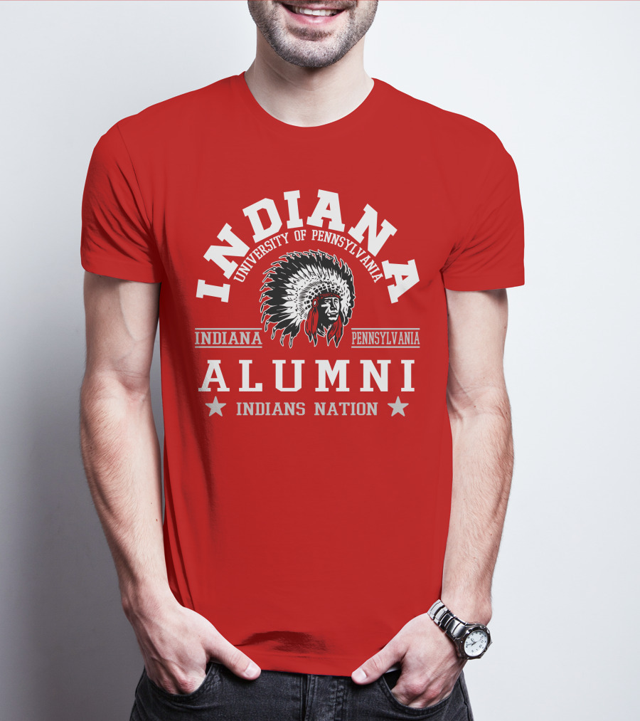 Indiana University Of Pennsylvania Alumni Indians Nation Indiana Pennsylvania T-Shirt