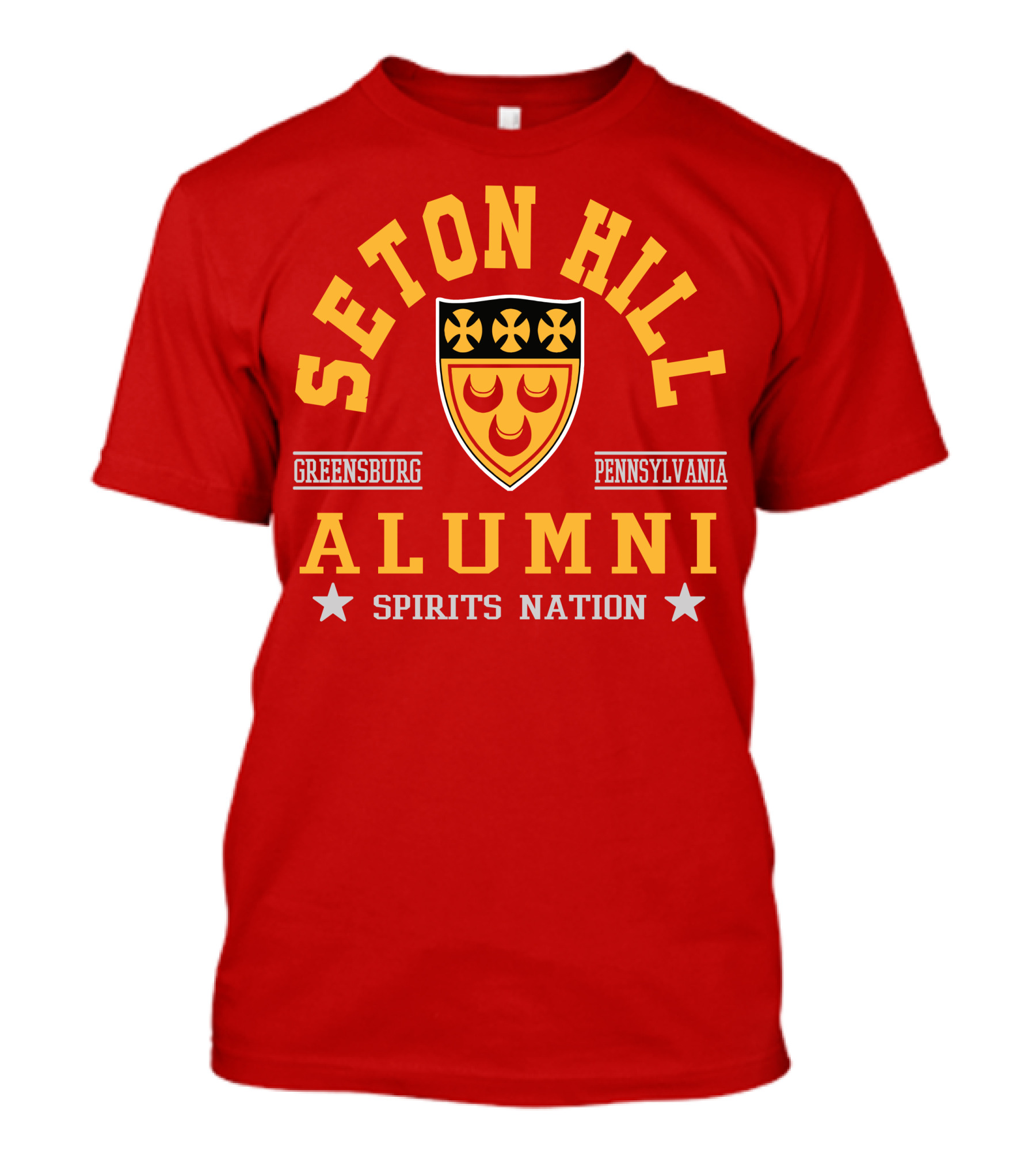 Seton Hill Alumni Spirits Nation Greensburg Pennsylvania T-Shirt