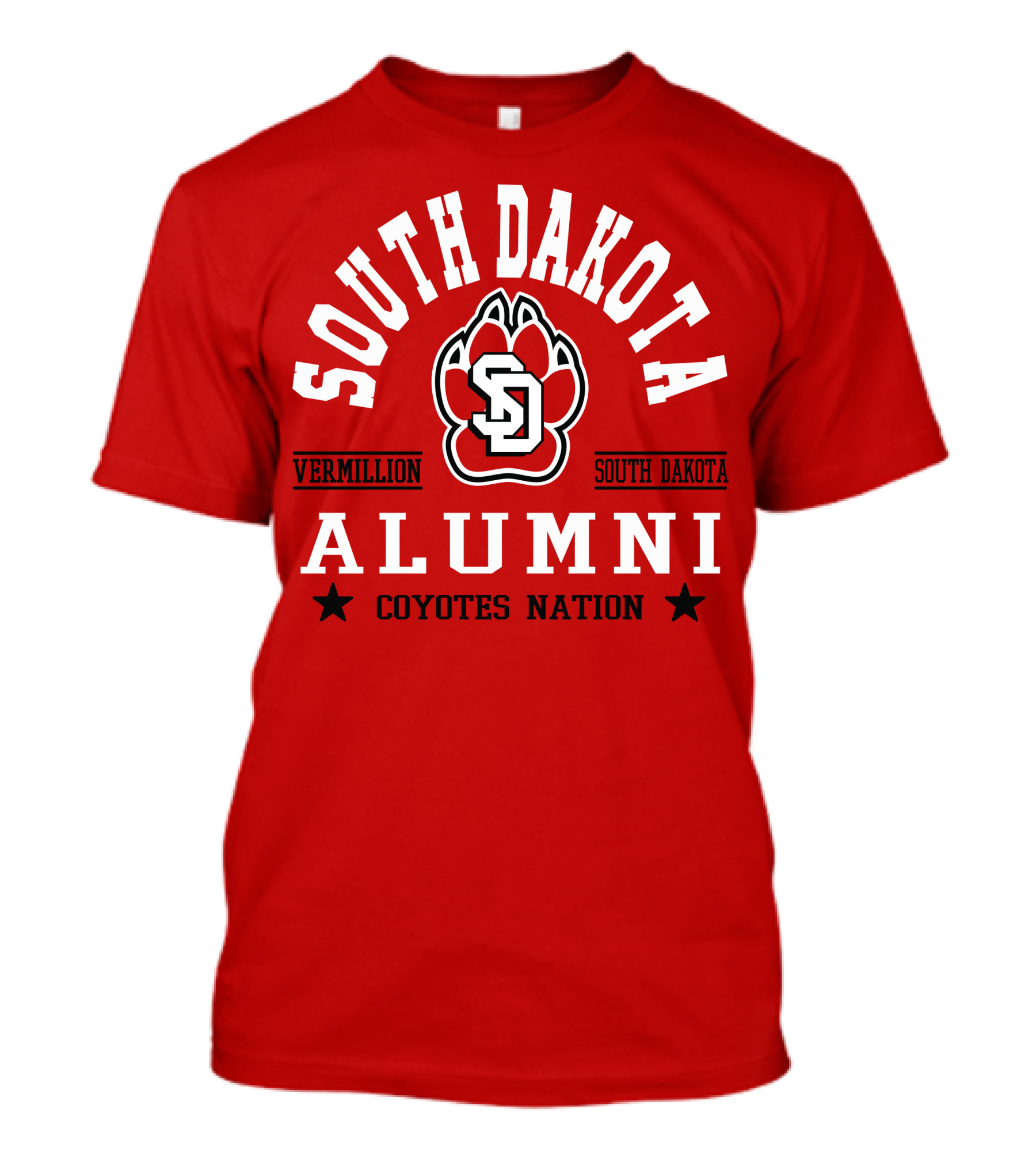 South Dakota Alumni Coyotes Nation Vermillion SD T-Shirt