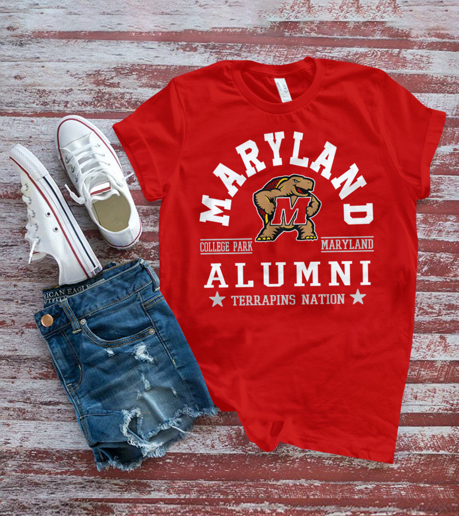 Maryland College Park Alumni Terrapins Nation T-Shirt