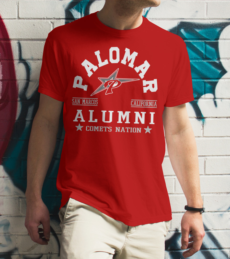 Palomar Alumni Comets Nation San Marcos California T-Shirt