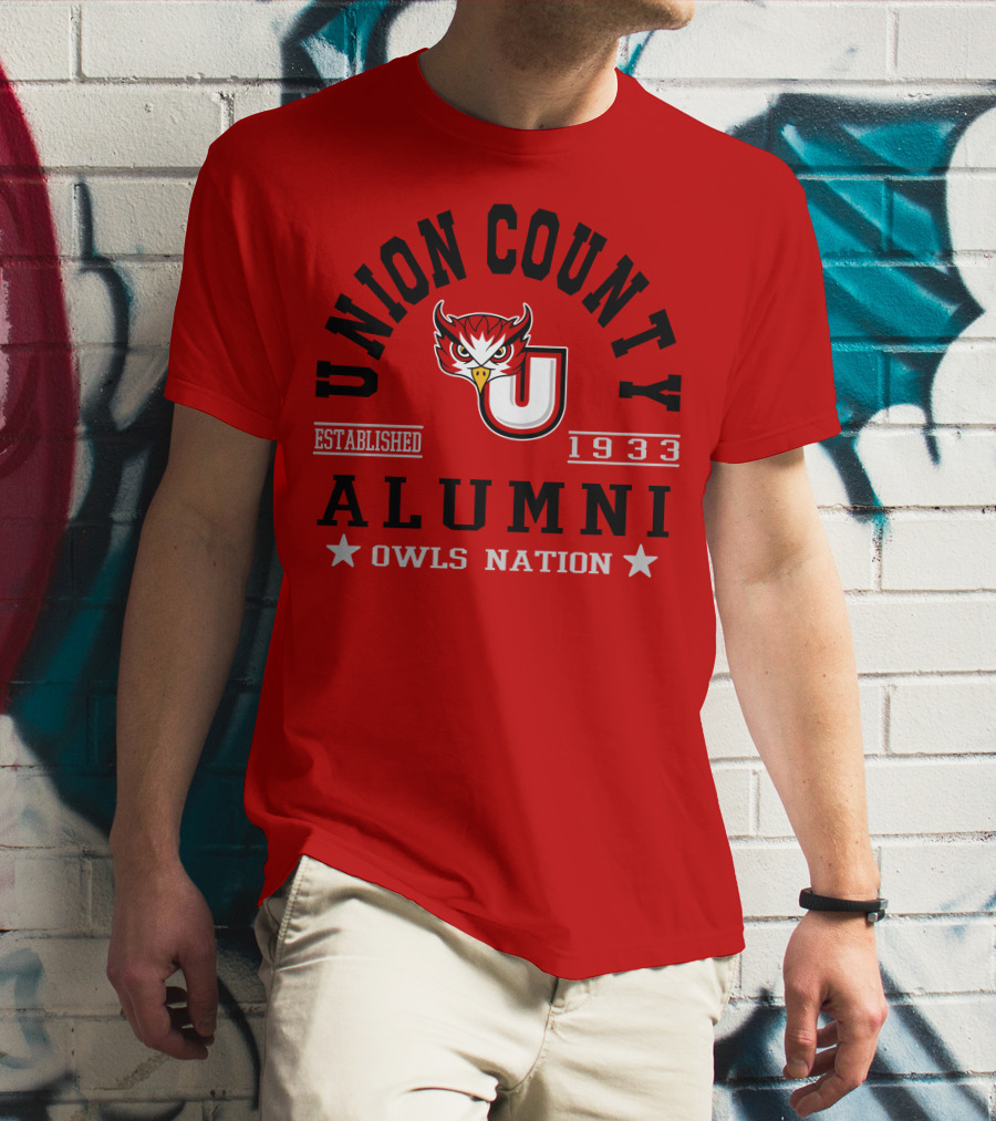 Union County Alumni Owls Nation Established 1933 T-Shirt