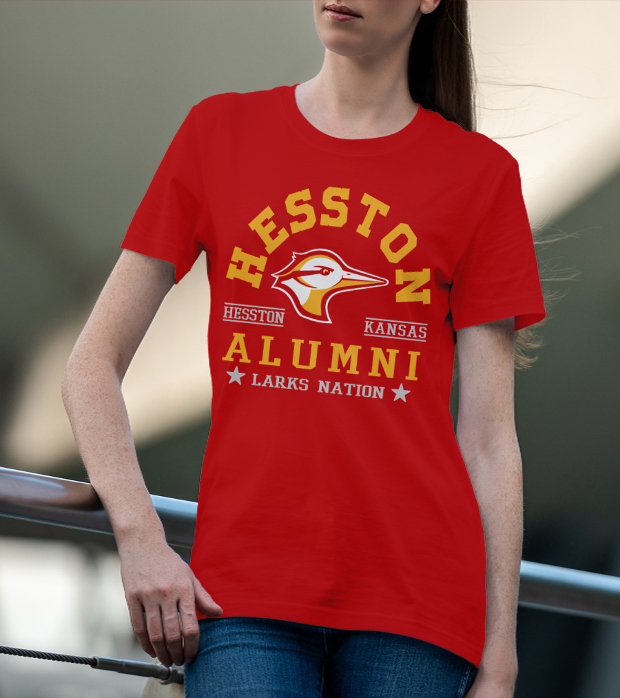 Hesston Kansas Alumni Larks Nation Hesston T-Shirt