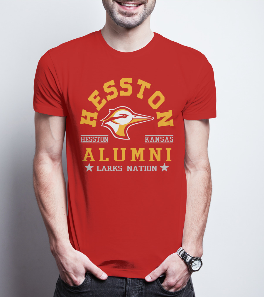 Hesston Kansas Alumni Larks Nation Hesston T-Shirt