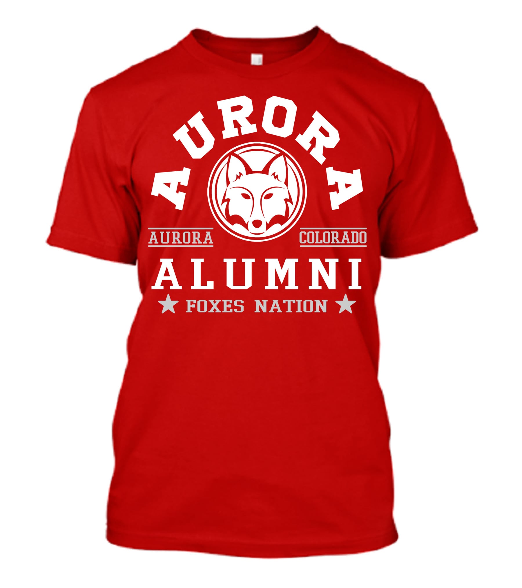 Aurora Colorado Alumni Foxes Nation T-Shirt