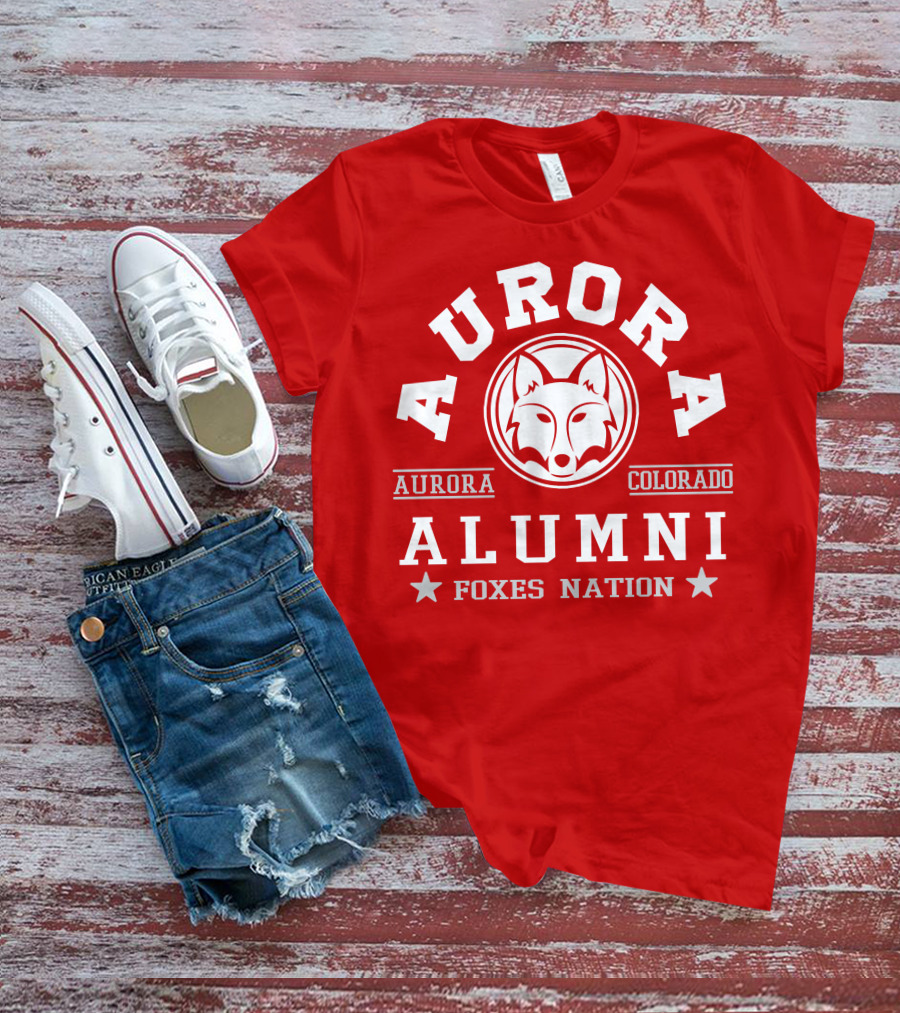 Aurora Colorado Alumni Foxes Nation T-Shirt
