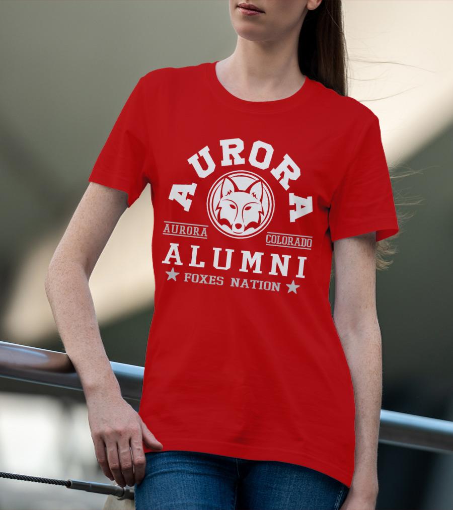 Aurora Colorado Alumni Foxes Nation T-Shirt