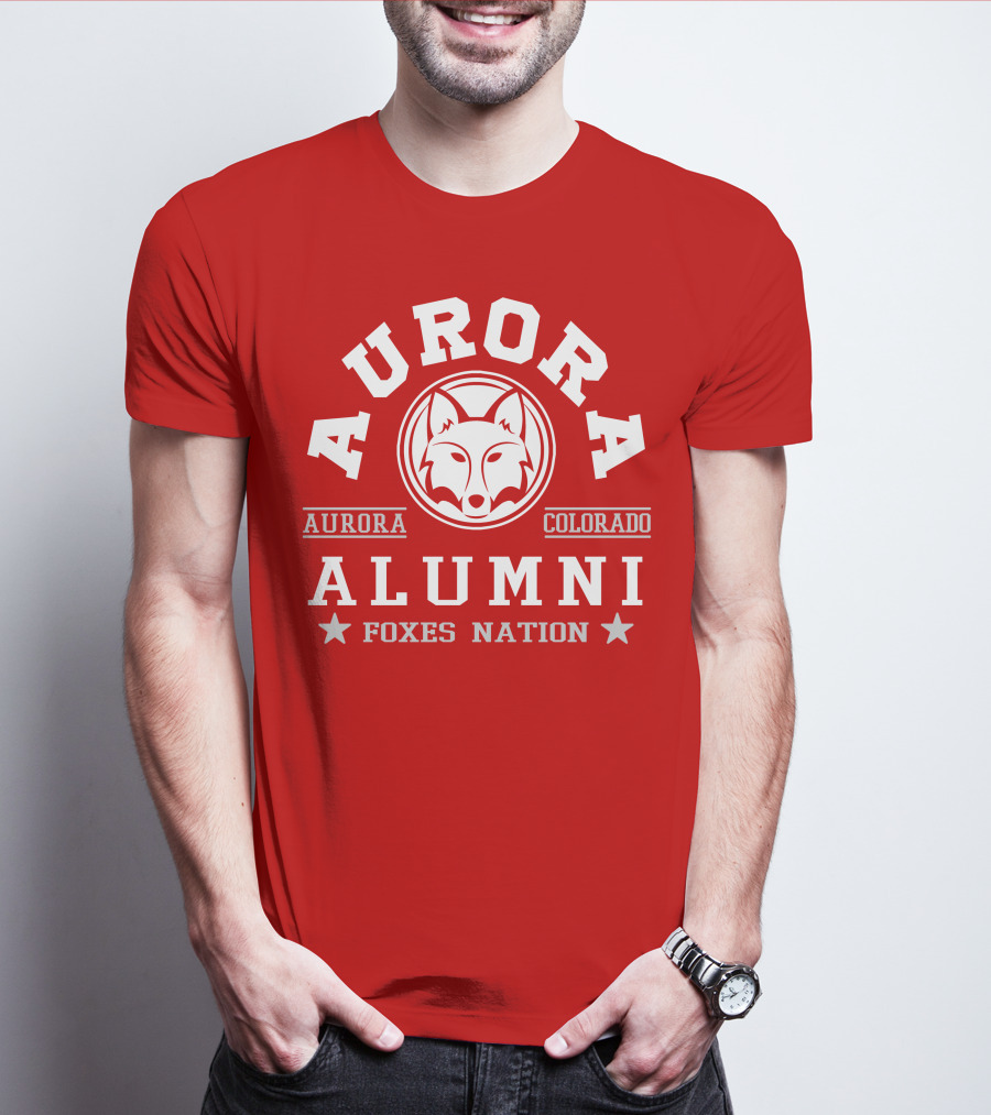 Aurora Colorado Alumni Foxes Nation T-Shirt